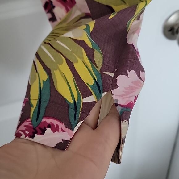 Vintage Tommy Bahama Stretch Silk Pants, 12 - Picture 5 of 7